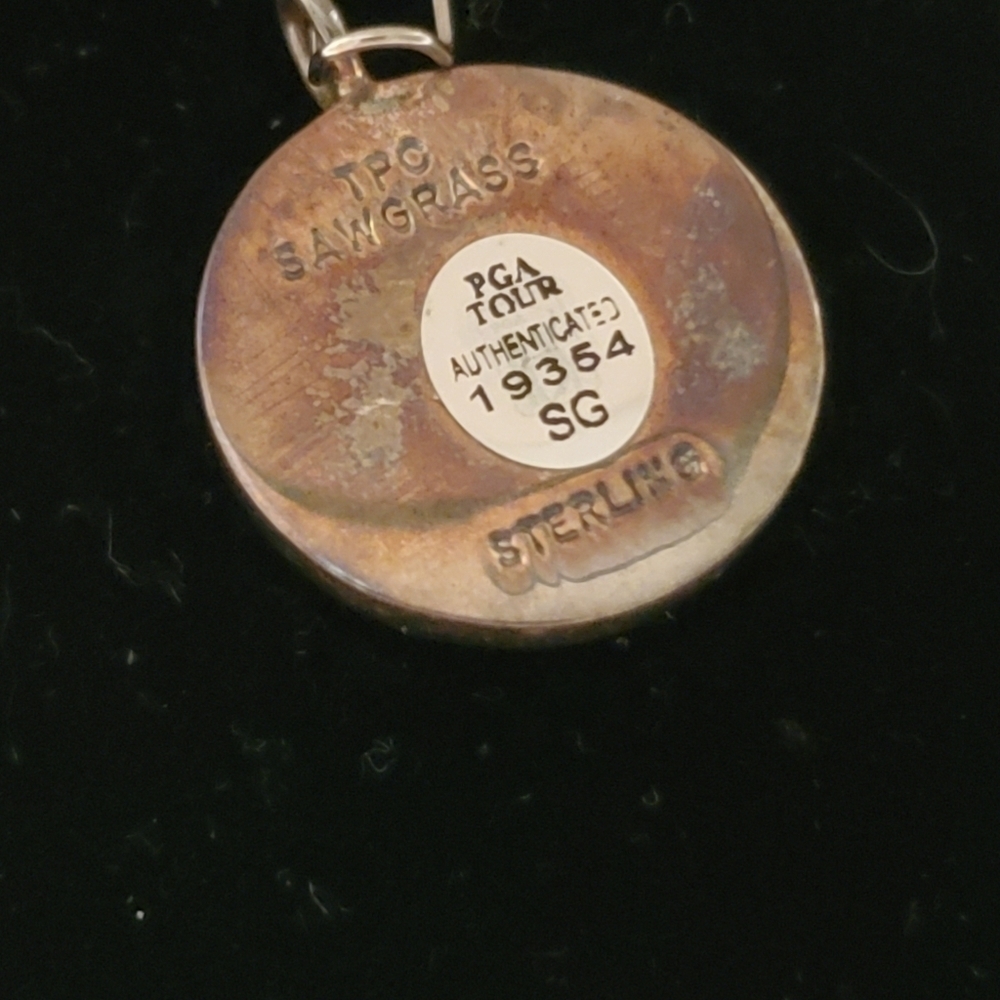 Tokens & icons sterling silver TPC sawgrass charm - Picture 4 of 5